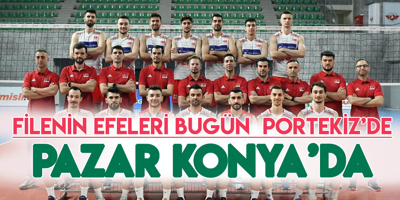 A Milli Erkek Voleybol Takımı, Romanya'yı Konya'da ağırlayacak