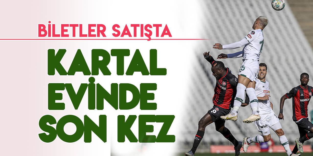 Konyaspor-Fatih Karagümrük maçı biletleri satışa çıktı