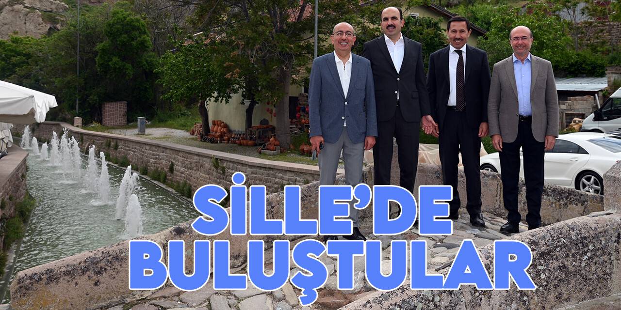 Başkanlar Sille’de bir araya geldi