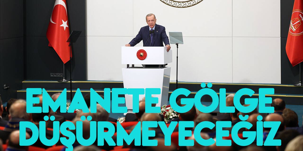 Cumhurbaşkanı Erdoğan: 21 yıldır milletin emanetine nasıl sadakatle sahip çıktıysak bundan sonra da gölge düşürmeyeceğiz