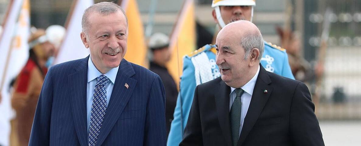 Cumhurbaşkanı Erdoğan, Cezayir Cumhurbaşkanı Tebbun ile görüştü