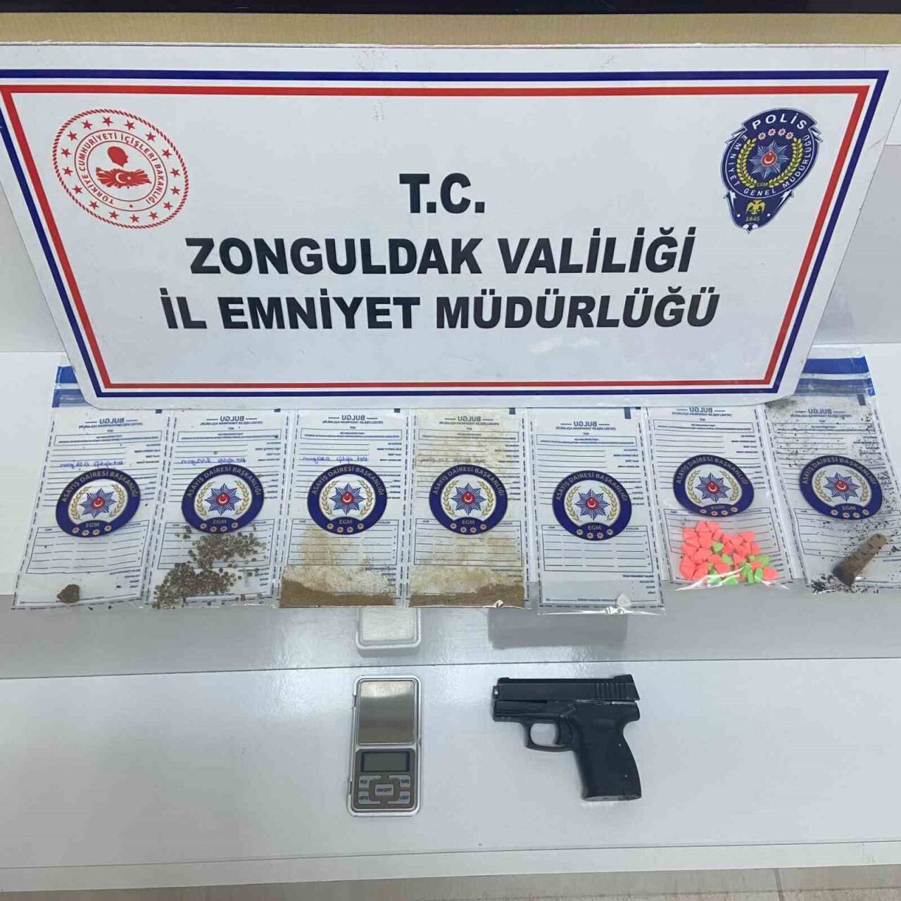 Zonguldak’ta uyuşturucu operasyonu