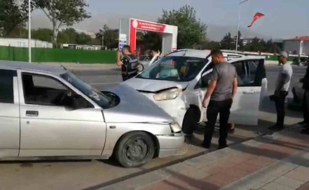 Trafik kazasında 1 yaralı