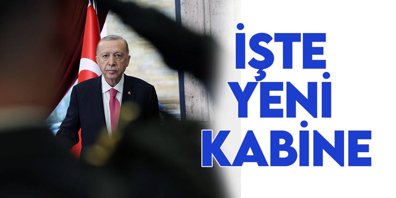 Cumhurbaşkanı Erdoğan Türkiye Yüzyılı'nın ilk kabinesini açıkladı