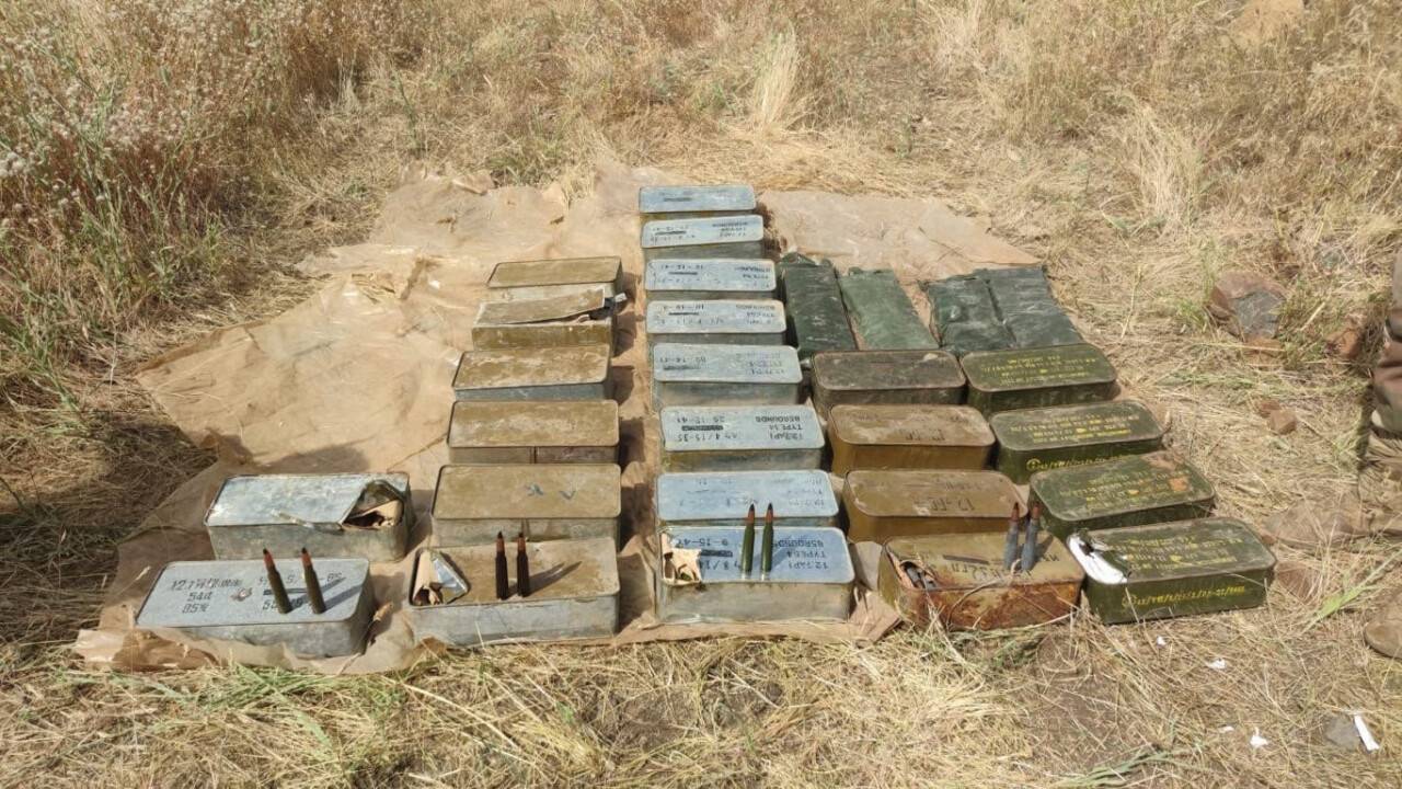 MSB: “PKK’ya ait 2 bin 160 adet Doçka makineli tüfek mühimmatı ele geçirildi”