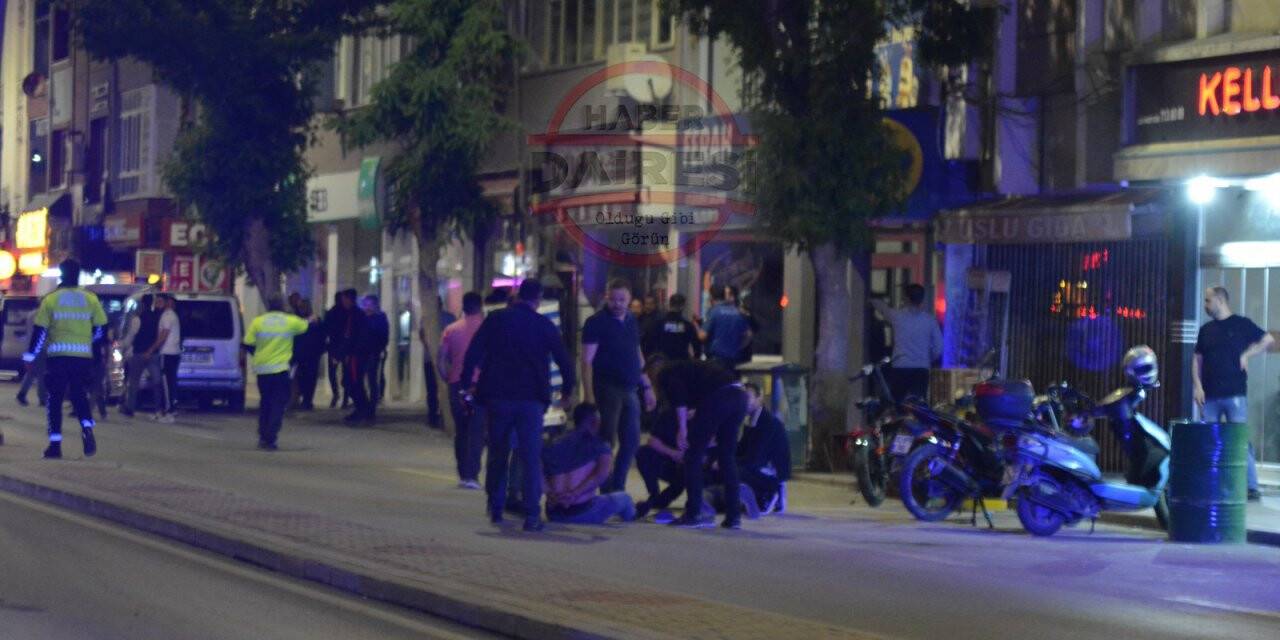 Konya’da silahlı kavga: 8’i polis 12 kişi yaralandı