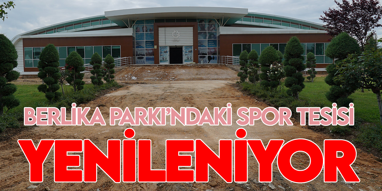 Meram Belediyesi, Berlika Parkı'ndaki spor tesisini baştan sona yeniliyor