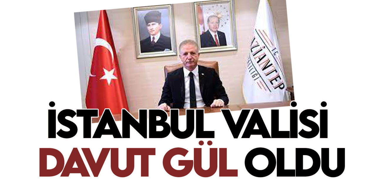 İstanbul Valiliğine Davut Gül atandı
