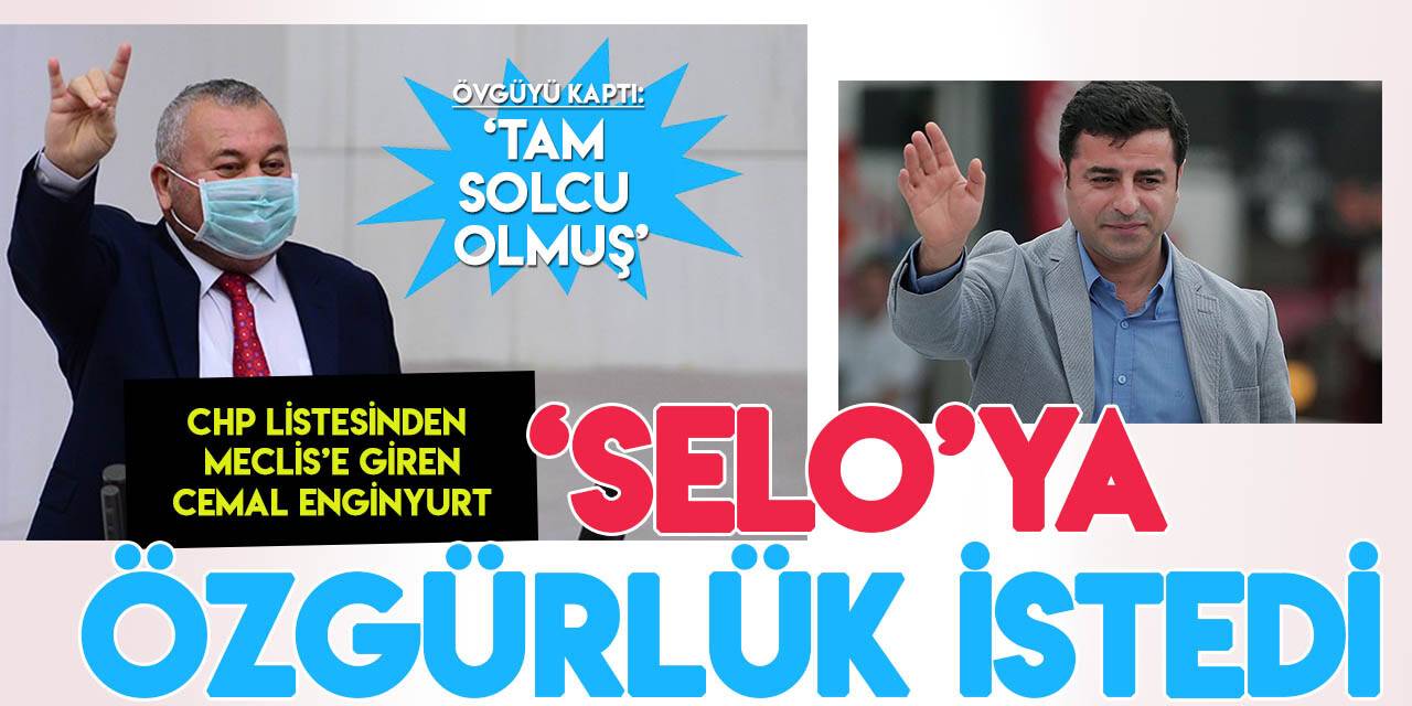 Cemal Enginyurt,  Selahattin Demirtaş'a özgürlük istedi!