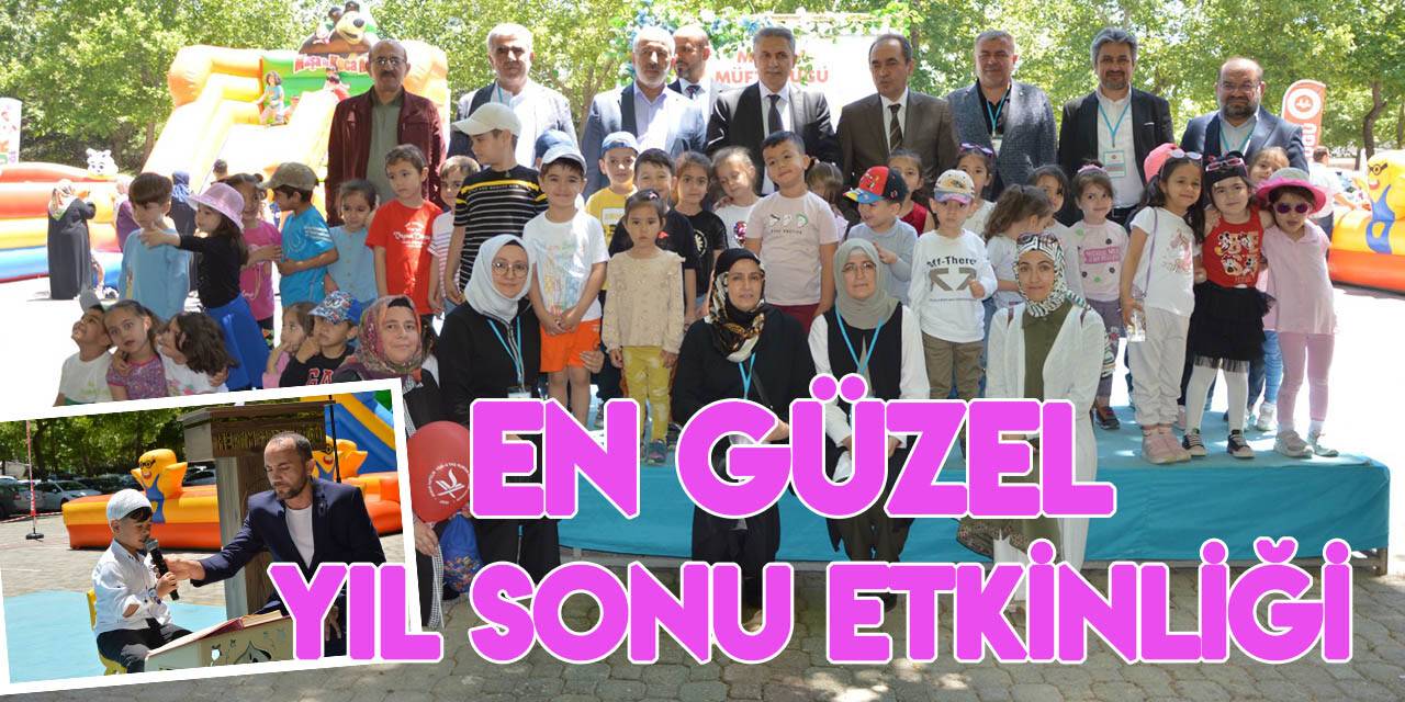 Konya'da 4-6 yaş Kur’an Kursları yıl sonu etkinliği yapıldı