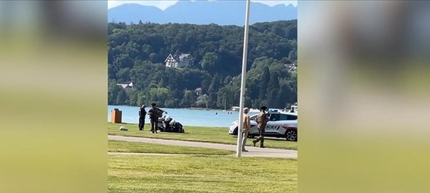 Fransa'nın Annecy kentinde bıçaklı saldırıda 8'i çocuk 9 kişi yaralandı