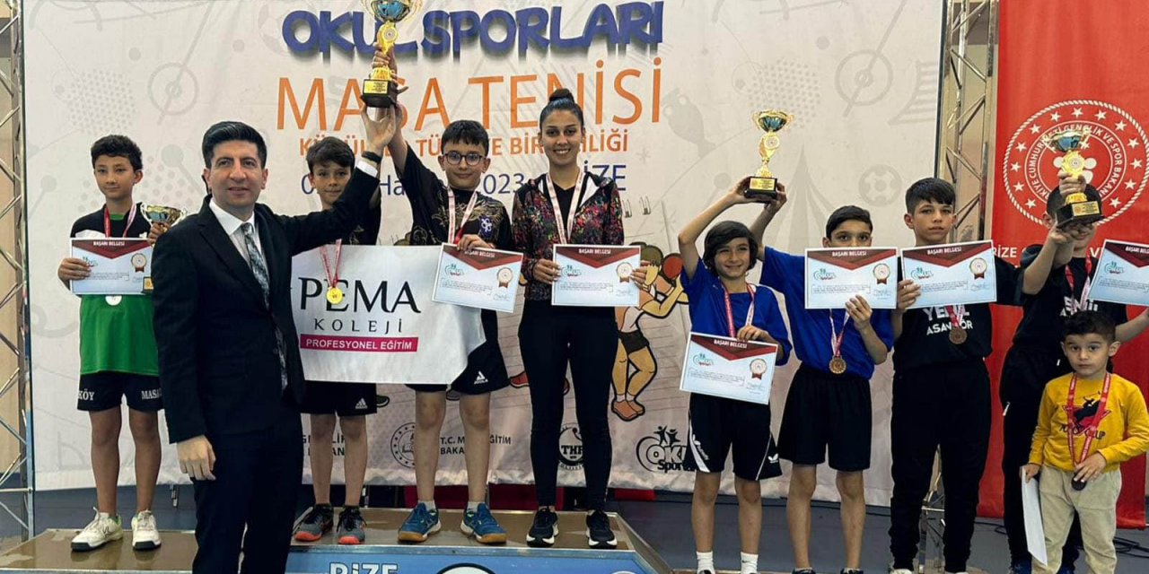 Pema Koleji Türkiye Şampiyonu