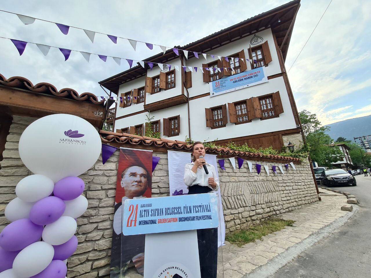 400 yıllık konağa "En İyi Restore Edilen Ev Onur Ödülü" verildi