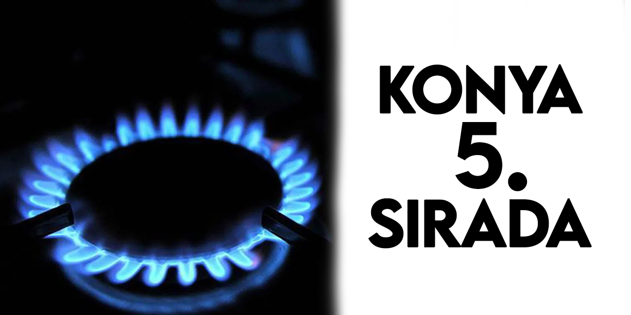 Doğal gaz abone sayısı 1 milyondan fazla arttı: Konya 5. sırada