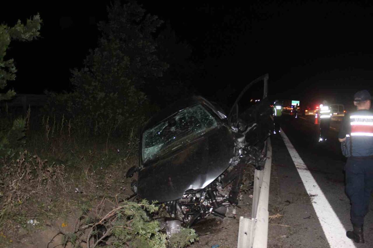 TEM Otoyolu’nda feci kaza: 1 ölü