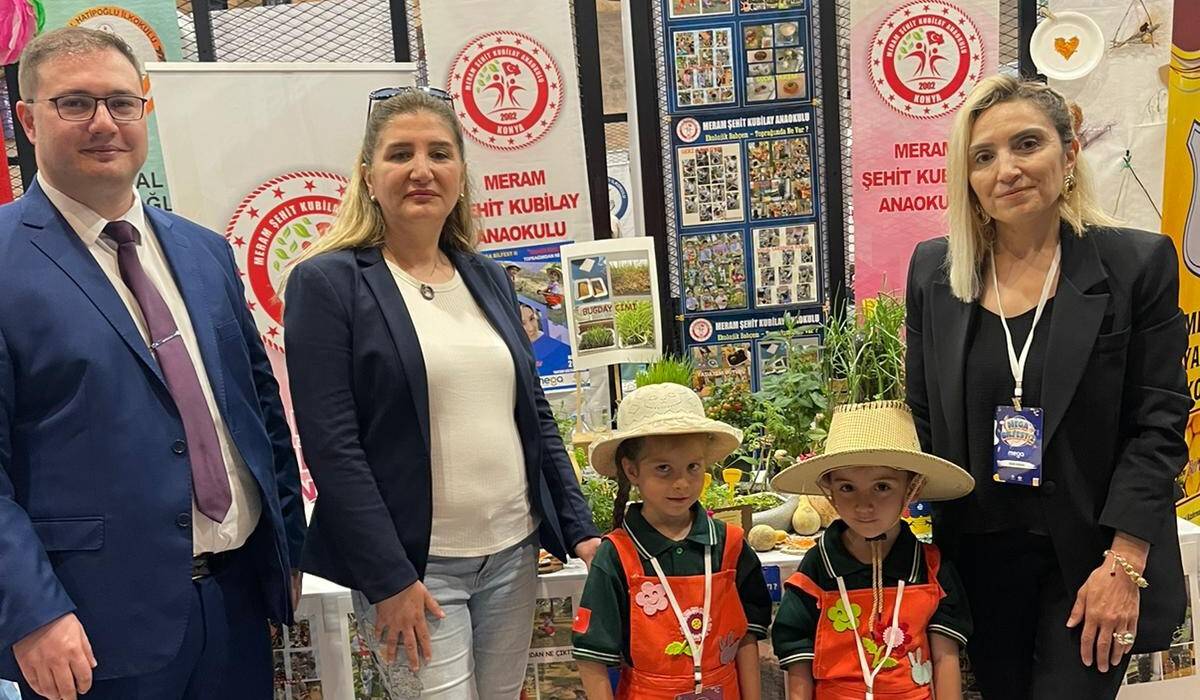 "Ekolojik bahçem" festivalde dikkat çekti