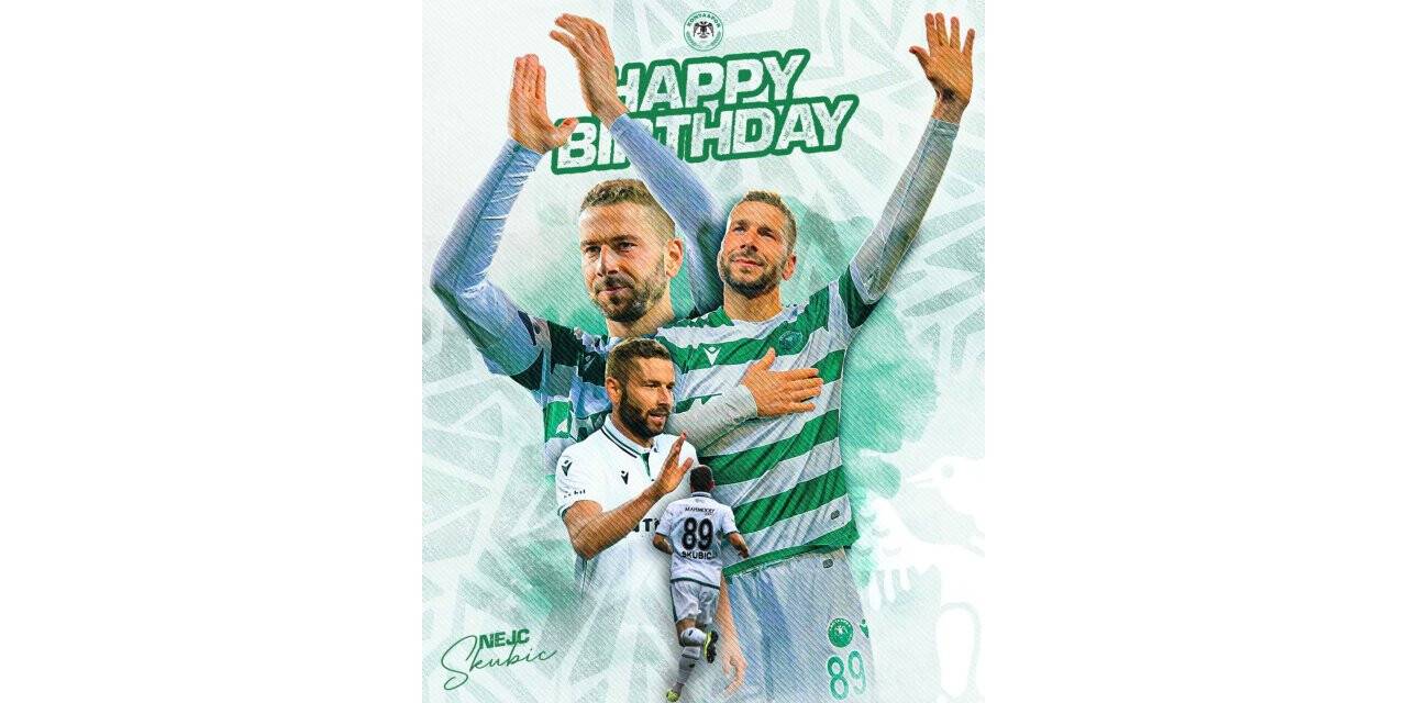 Konyaspor, Skubic'i doğum gününde unutmadı