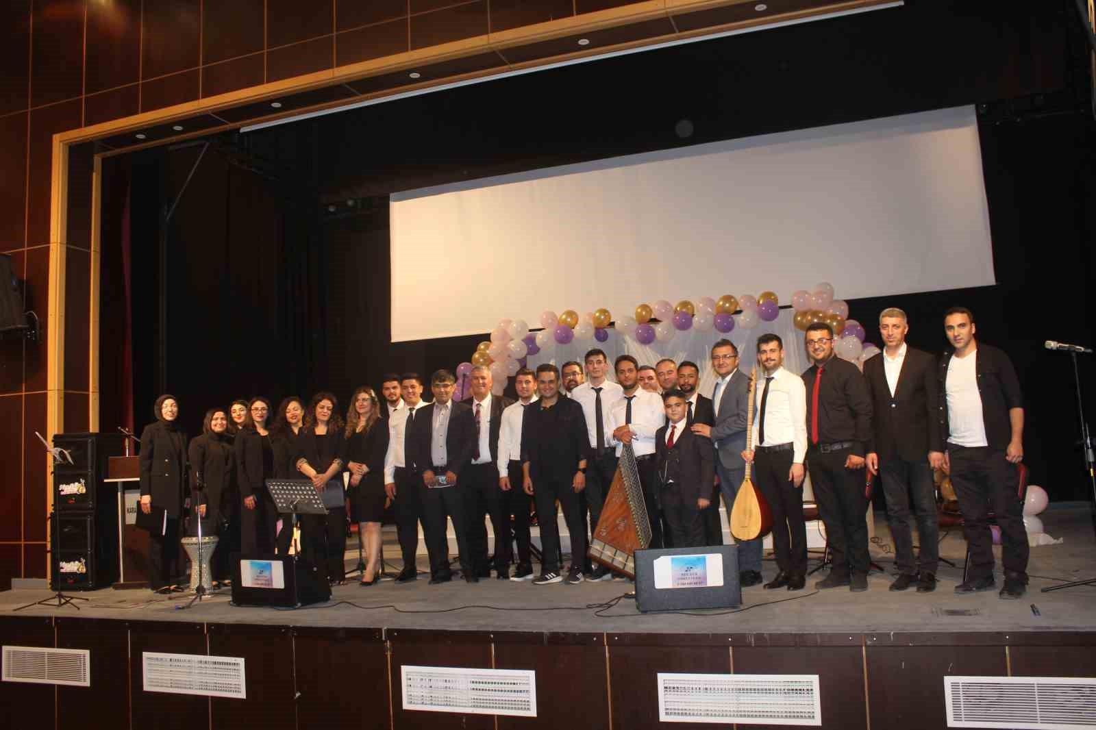 Karapınar’da "Türk  Halk Müziği" konseri düzenlendi