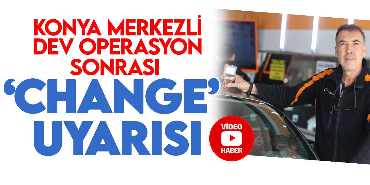 Konya merkezli "Fren" operasyonu sonrası uzmanlardan sürücülere uyarı