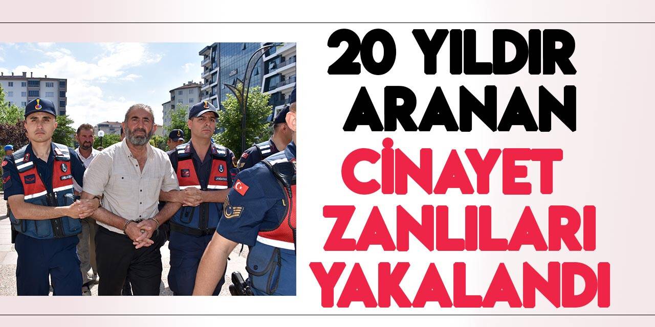 Aksaray’da 2 kişiyi öldürmekten 20 yıldır aranan 2 kardeş Konya'da yakalandı