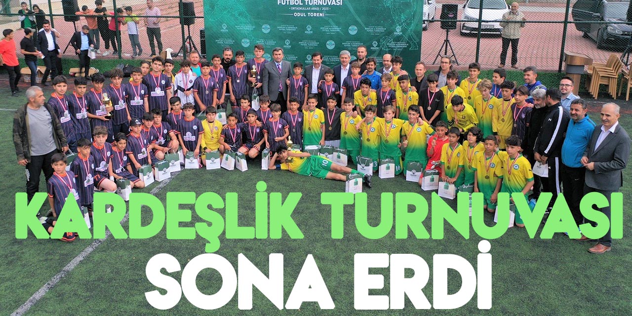 Karatay Ortaokullar arası Dostluk ve Kardeşlik Futbol Turnuvası sona erdi