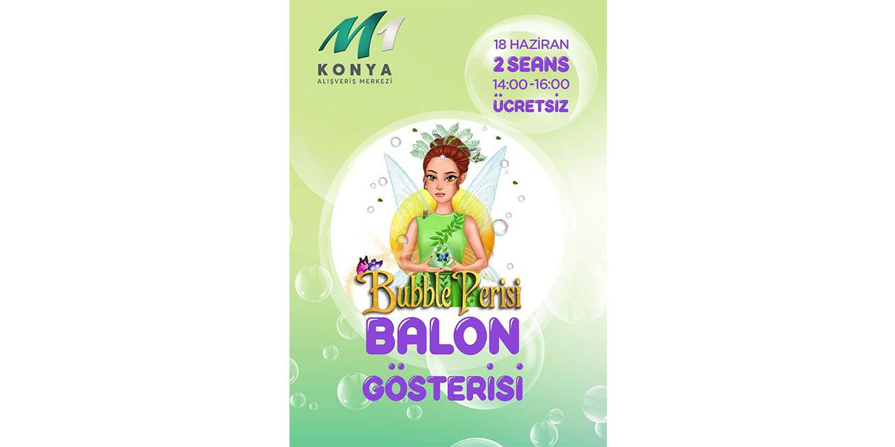 M1 Konya AVM'de balon gösterisi