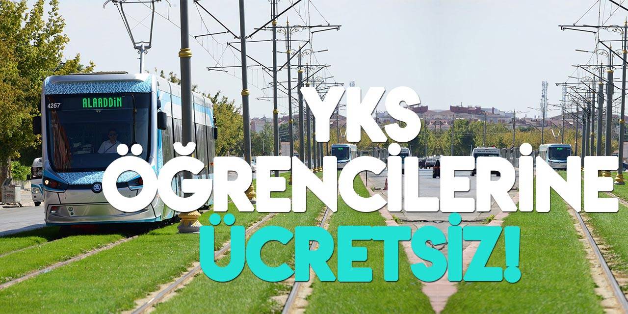 Konya Büyükşehir’den üniversite adaylarına ücretsiz ulaşım