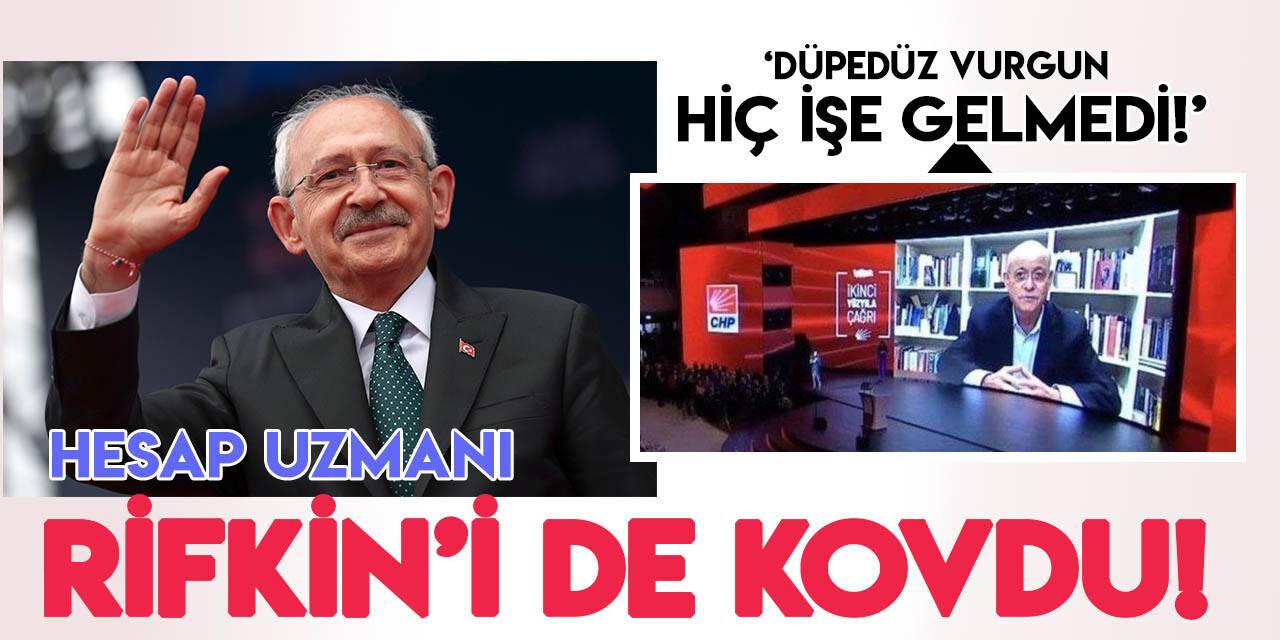 Kılıçdaroğlu’nun görevine son verilen danışmanları arasında ABD’li ekonomist Jeremy Rifkin de var