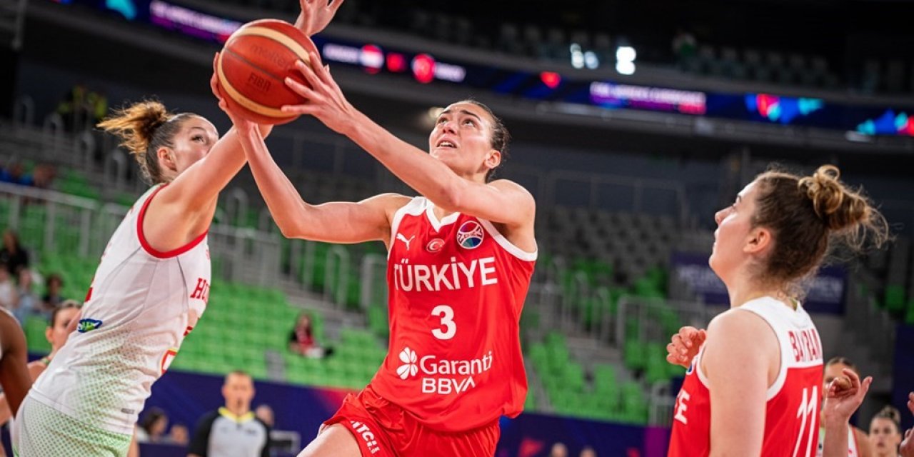 A Milli Kadın Basketbol Takımı gruptaki ilk galibiyetini aldı