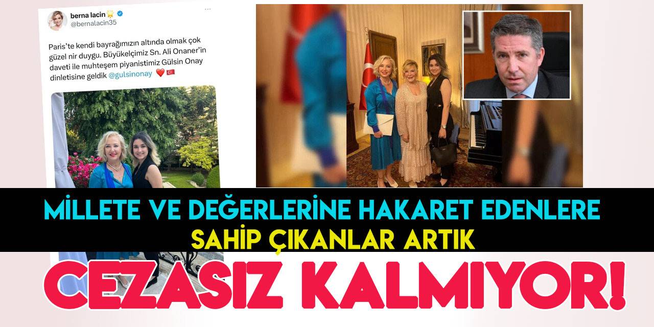 Berna Laçin’e yaptığı özel davetle tepki çeken Paris Büyükelçisi Ali Onaner merkeze alındı