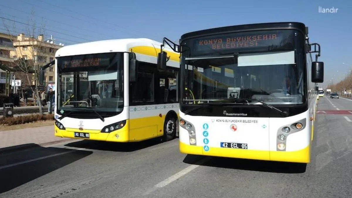 Konya Büyükşehir'den ulaşım duyurusu! İki yeni otobüs hattı hizmete giriyor
