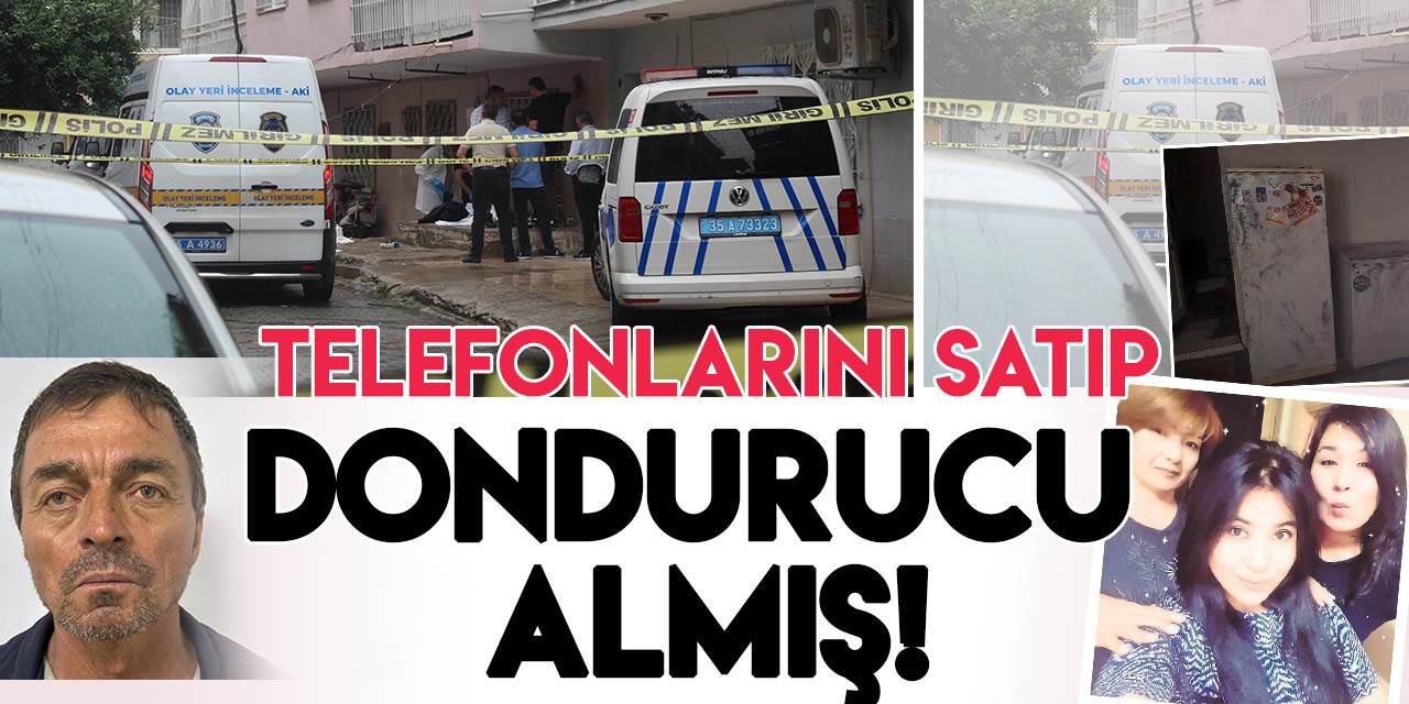 İzmir’deki katliamda şok detay: Öldürdüğü kişilerin telefonlarını satıp derin dondurucu almış