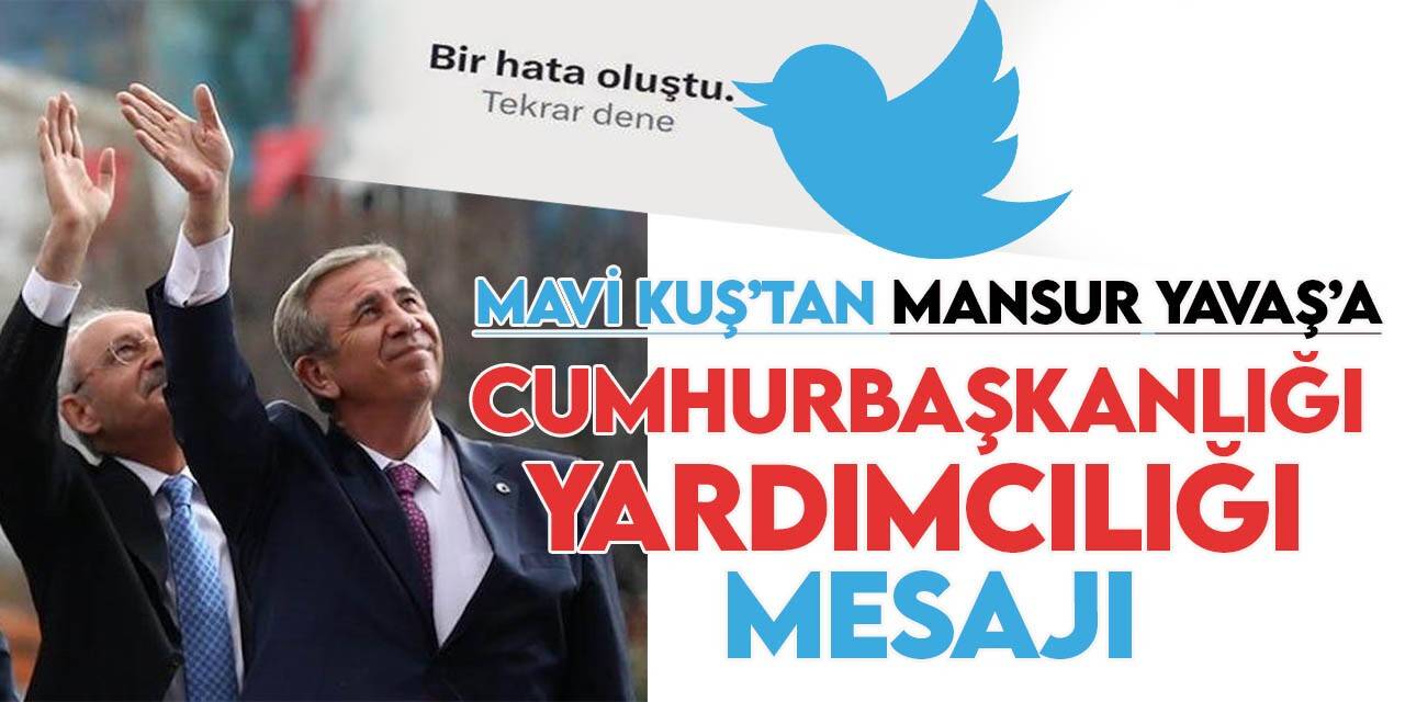Mansur Yavaş "Cumhurbaşkanı Yardımcılığı" hesabını kapattı