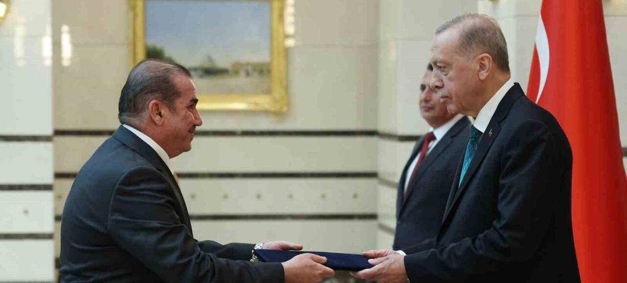 Irak Büyükelçisi güven mektubunu sundu