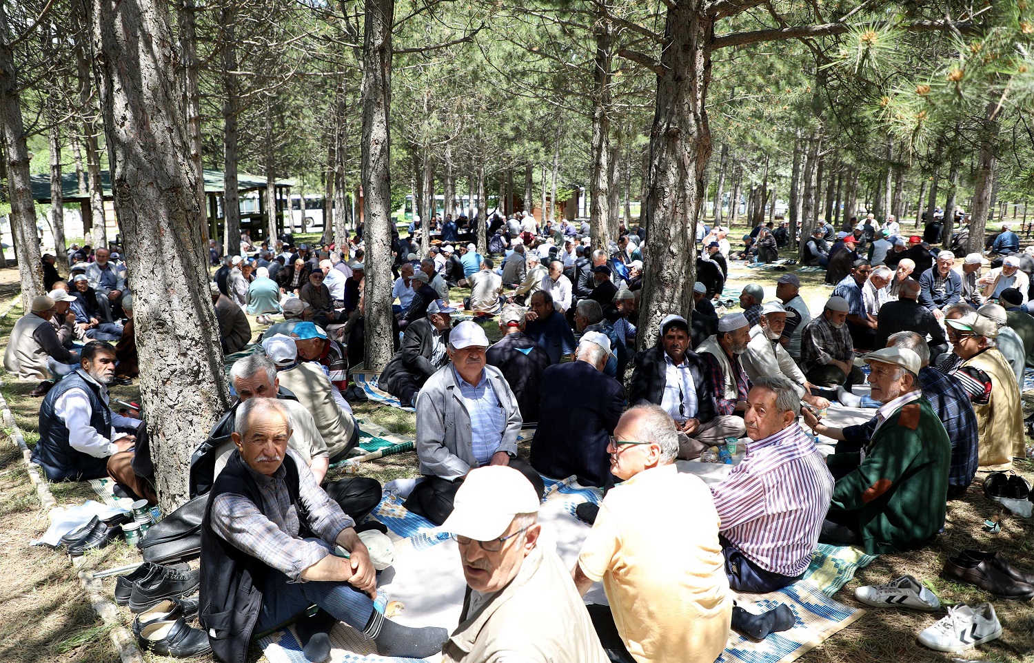 Karatay Belediyesi, emekli konağı sakinlerini piknikte buluşturdu