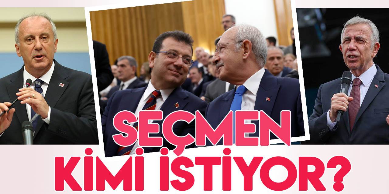 Seçmen CHP'nin başında kimi görmek istiyor? Seçim sunucunu bilen anket şirketi sordu