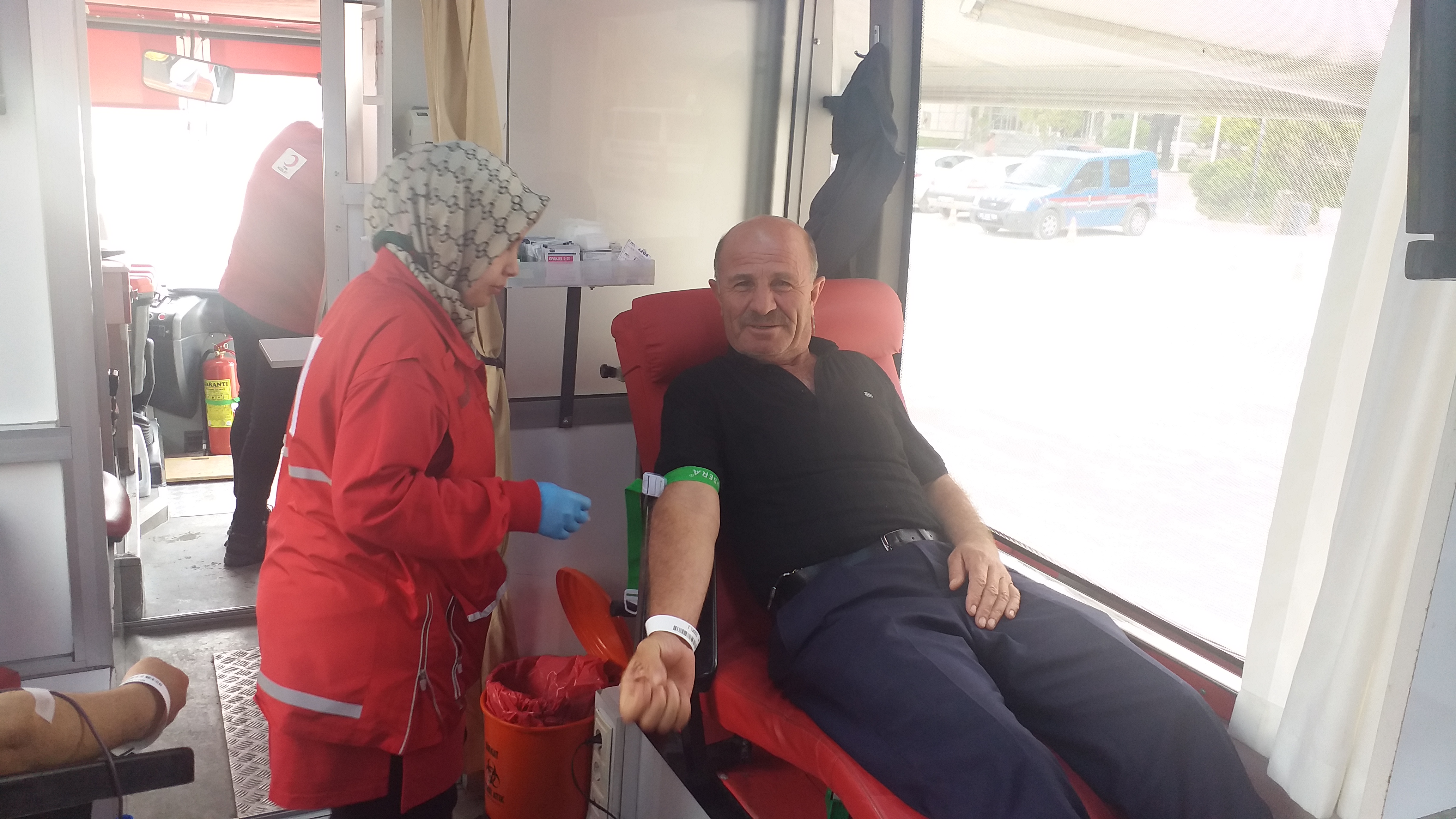 Altınekin'de kan bağışı kampanyası düzenlendi