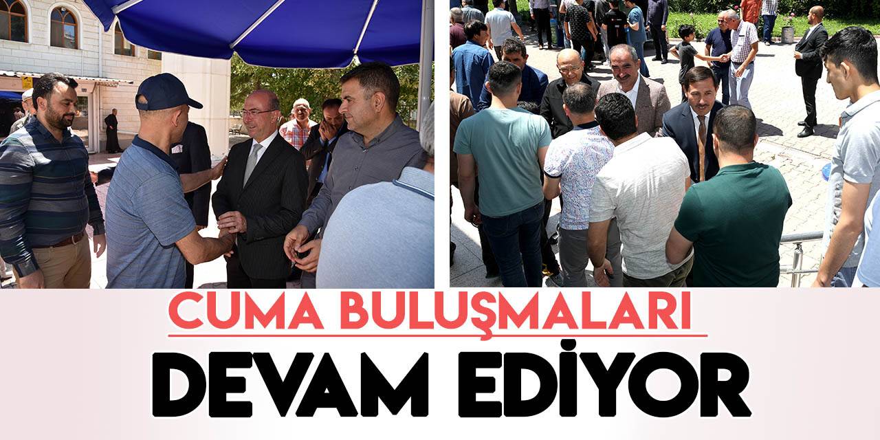 Konya'da "Cuma Buluşmaları" sürüyor