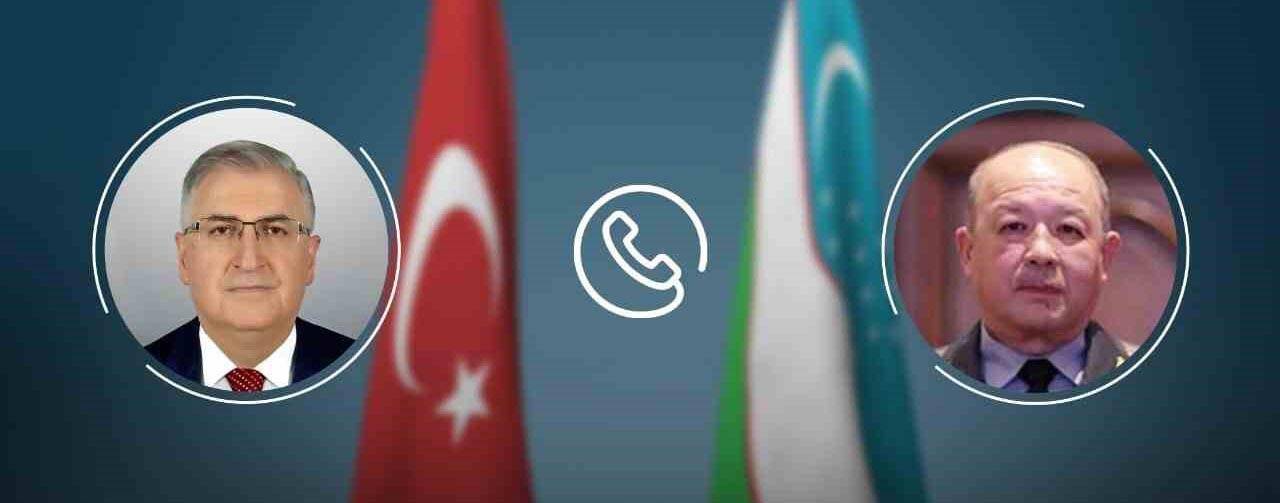 Milli Savunma Bakanı Güler Özbek mevkidaşı ile görüştü