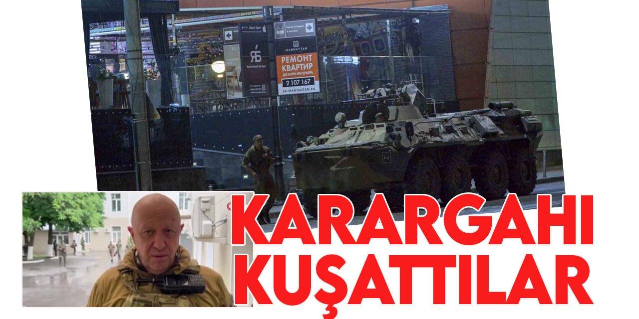 Wagner, Rostov’daki Rus Güney Askeri Bölge karargahında