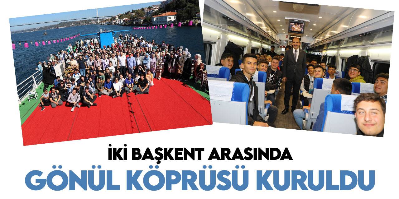 Başkan Altay: Gençlerimiz iki başkent arasında gönül köprüsü kurdu