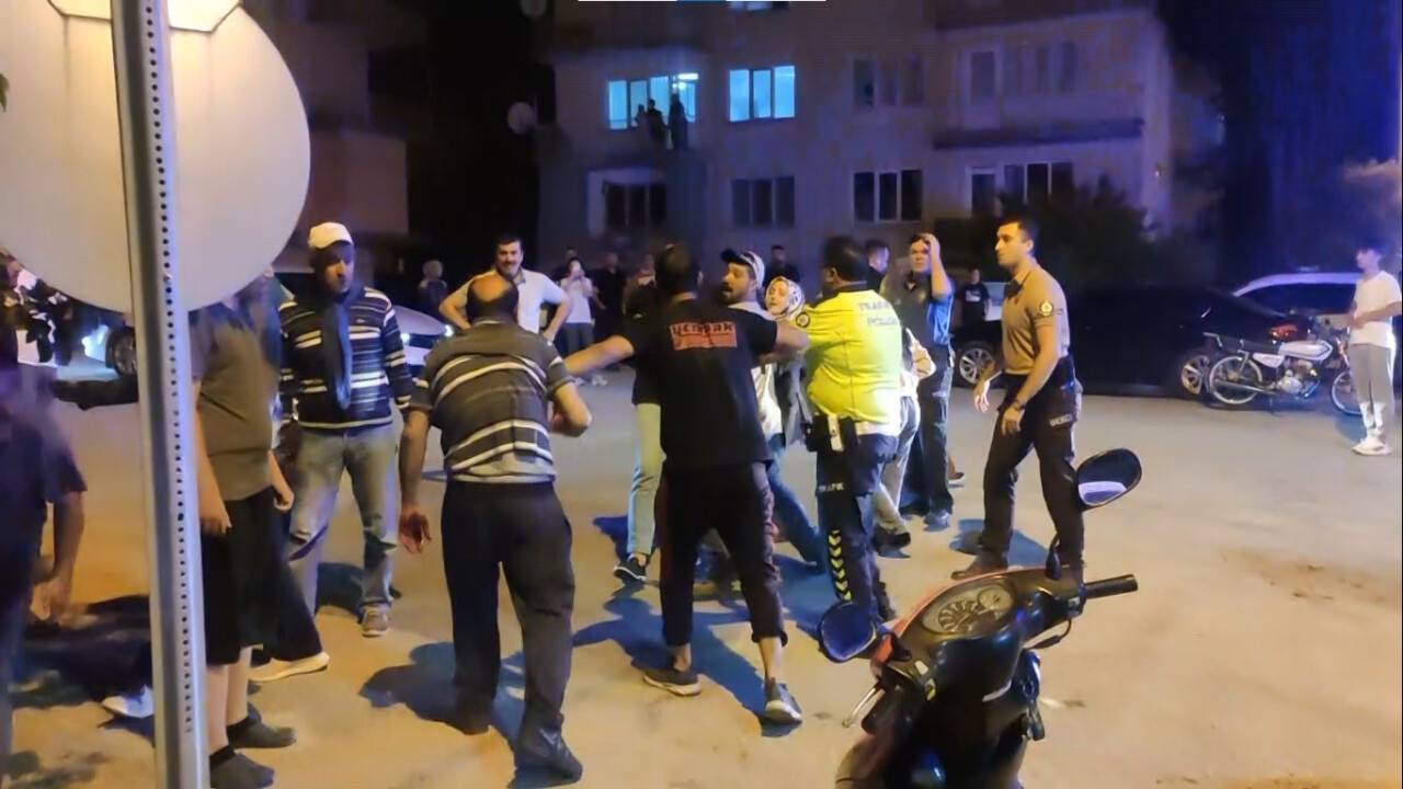 Kazadan sonra ortalık savaş alanına döndü