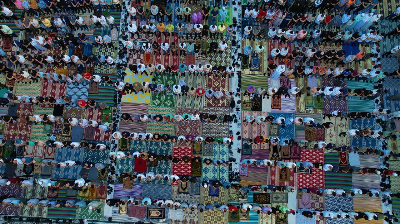 İstanbul'da bayram namazı kılındı