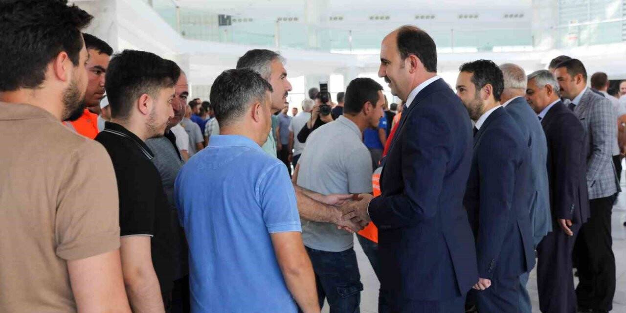 Başkan Altay: “Bu mübarek şehri en güzel yere taşımak için gayretimiz artarak devam edecek”