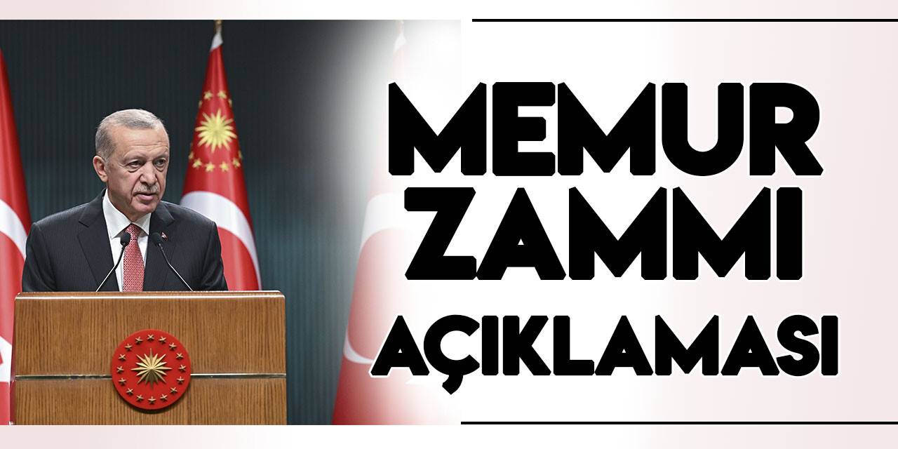 Cumhurbaşkanı Erdoğan'dan "memur ve emekli zammı" açıklaması
