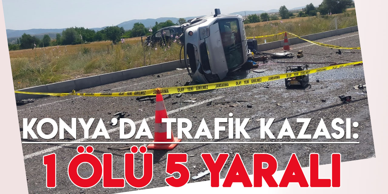 Konya'da trafik kazası: 13 yaşındaki çocuk hayatını kaybetti