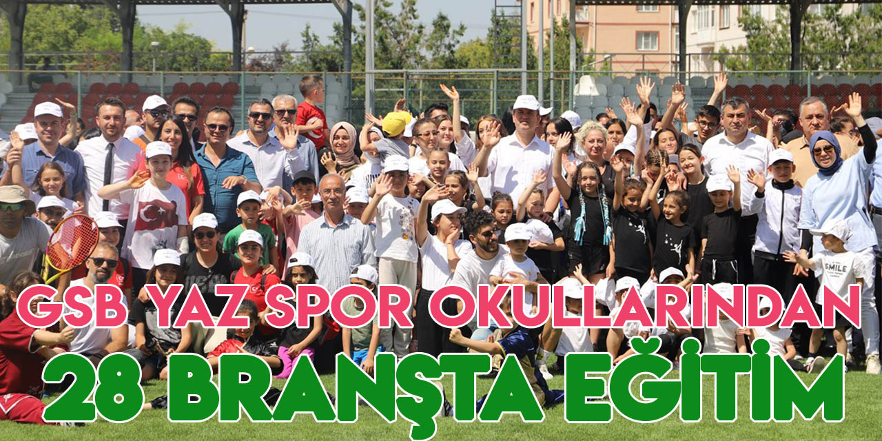 Konya'da GSB Spor Okulları açılış töreni gerçekleştirildi