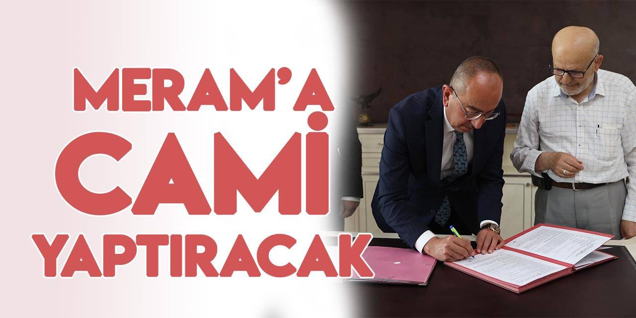 Hayırsever Osman Kanarya, Meram'a cami yaptıracak