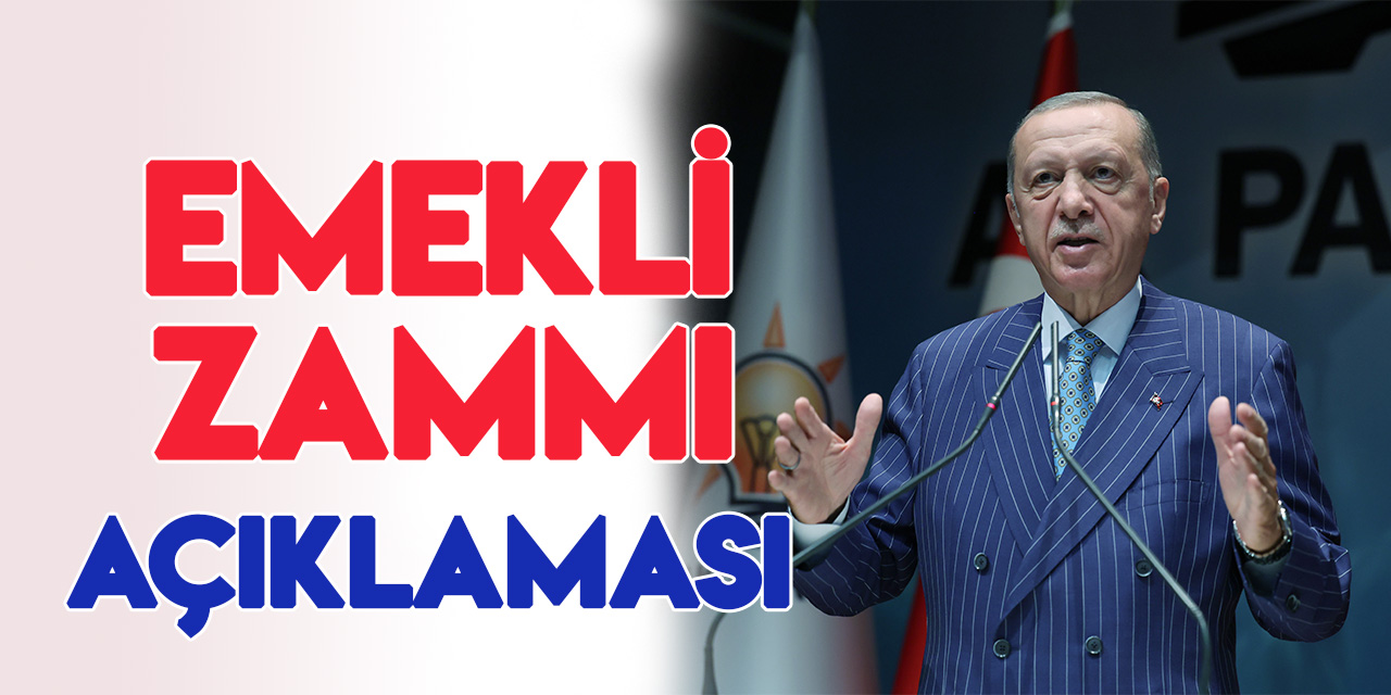 Cumhurbaşkanı Erdoğan'dan emekli zammı açıklaması: Gerekli talimatı verdim