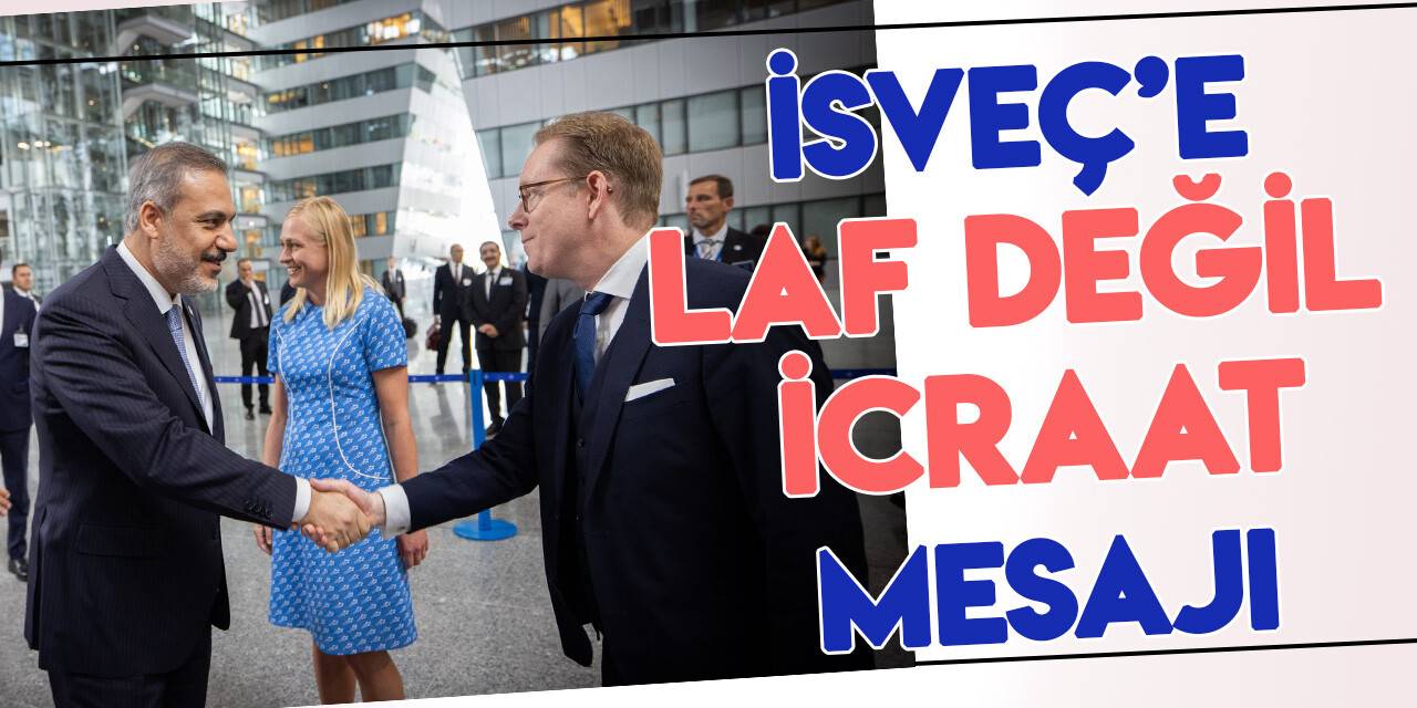 Bakan Hakan Fidan'dan İsveç'e "laf değil icraat" mesajı